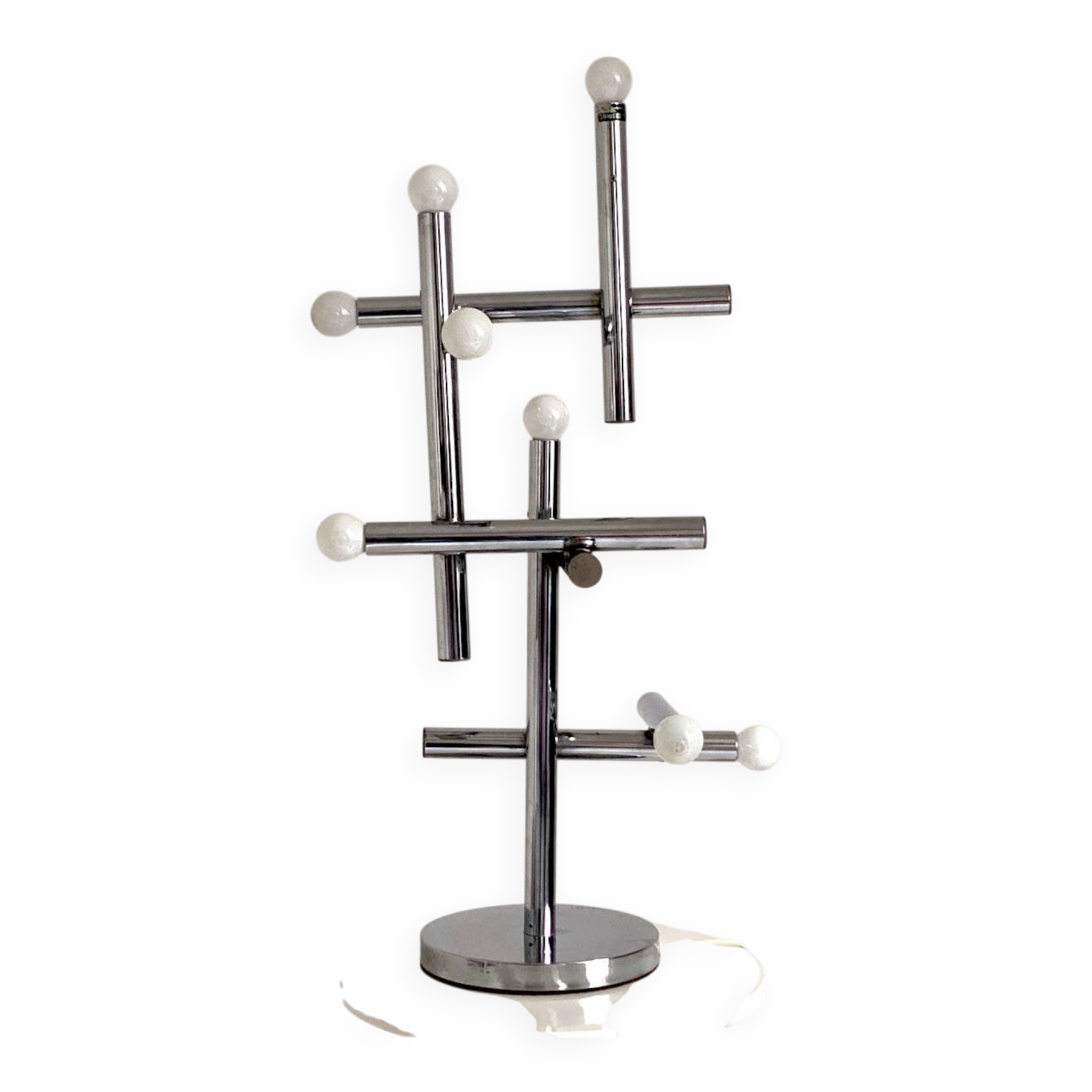 Space age vintage lamp 1970s Temde Made in Switzerland