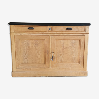 Louis Philippe buffet in solid elm