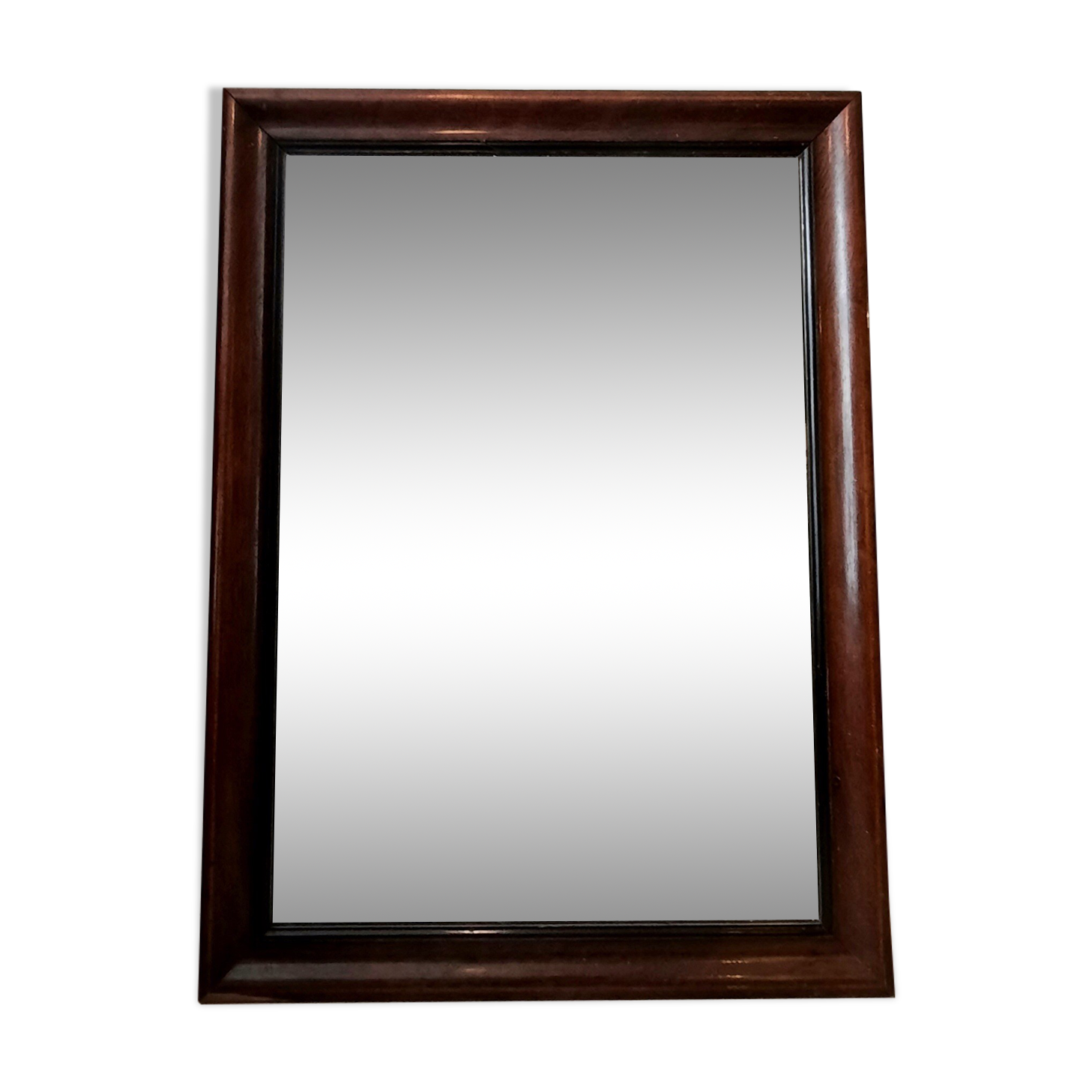 Large Mahogany Art Deco mirror around 1930 135 X 99 cm