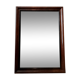 Large Mahogany Art Deco mirror around 1930 135 X 99 cm