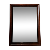 Miroir art deco en acajou vers 1930 135 X 99 cm