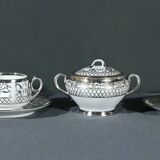 Limoges Porcelain Tea Set, “Saint Graal” Model – Early 20th Century