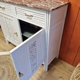 Restyled Art Deco sideboard with marble top
