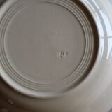 6 assiettes creuses vintage fleuries