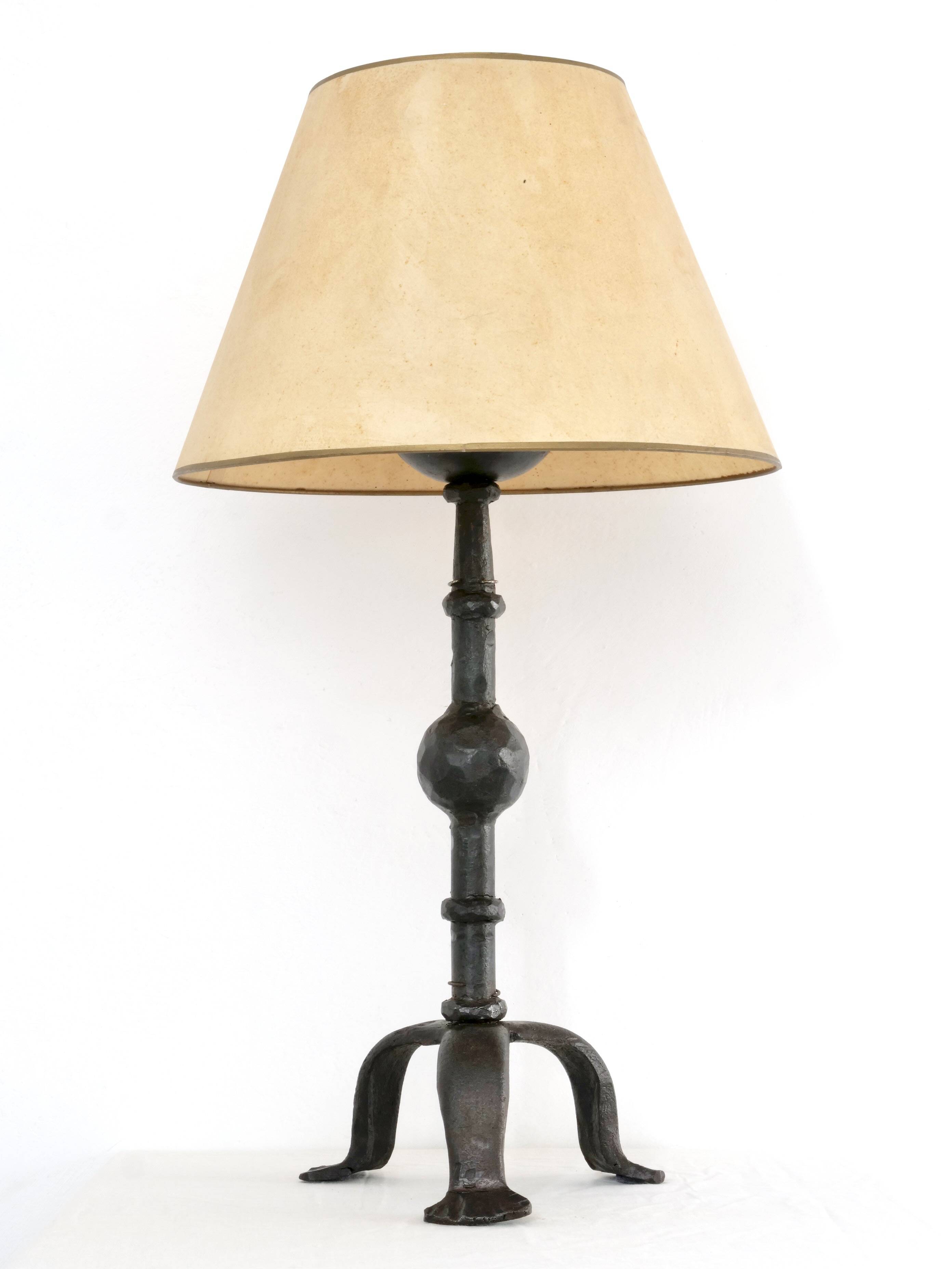 Wrought iron lamp deco Provençal castle