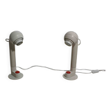 Set of space age Osram desk lamps by Schlagheck, 1977