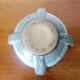 Vintage stoneware ashtray mortar