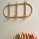 Rattan coatrack