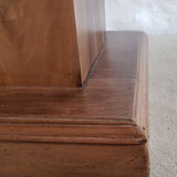 Walnut art-deco table