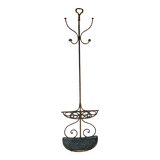 Porte-manteau et porte-parapluie en fonte des années 30 - Style Art Déco