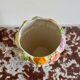 Slipware vase with fruit decoration