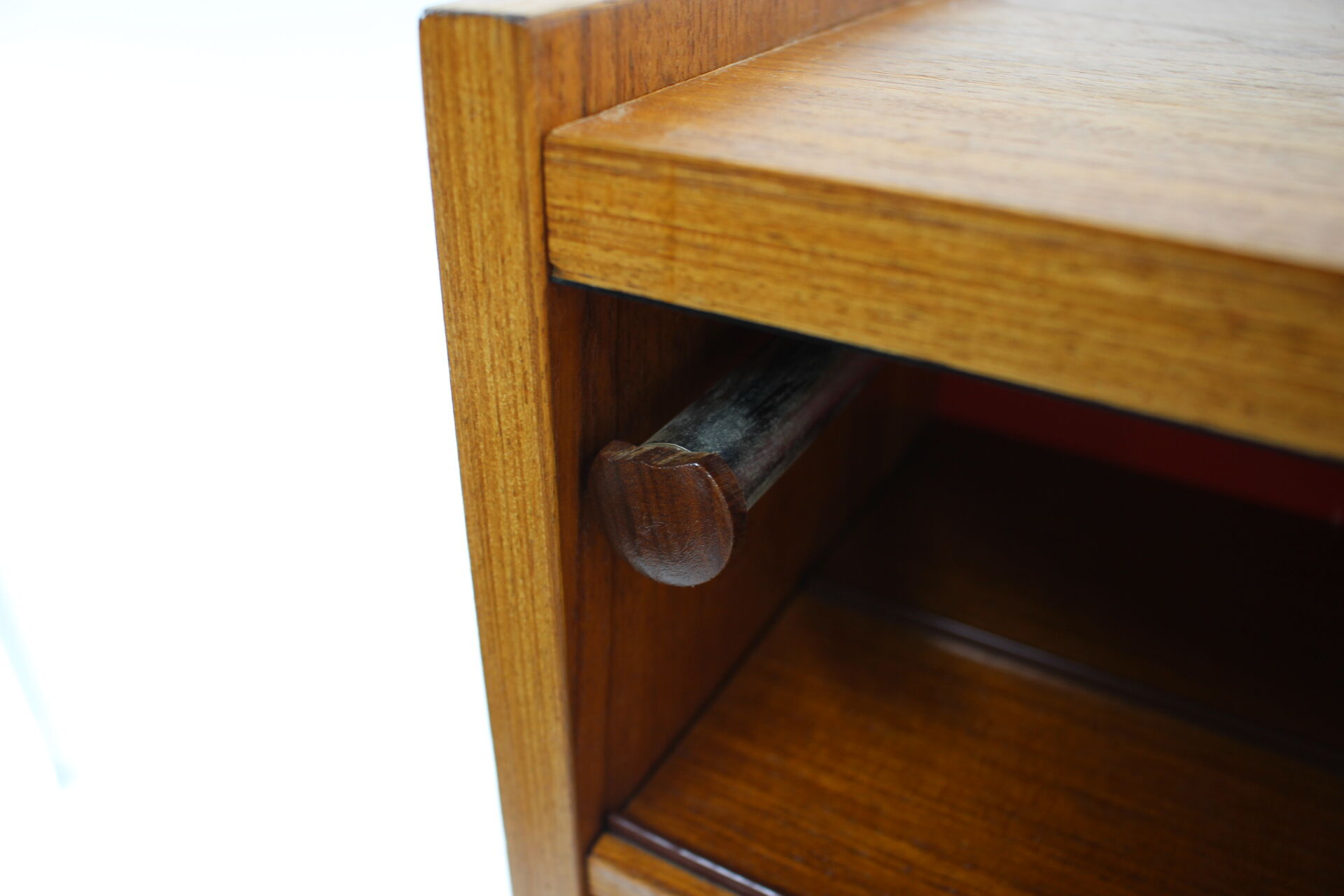 Teak folding bar by Johannes Andersen, Denmark 1960