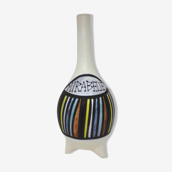 Mirabelle bottle by Roger Capron, 1950s