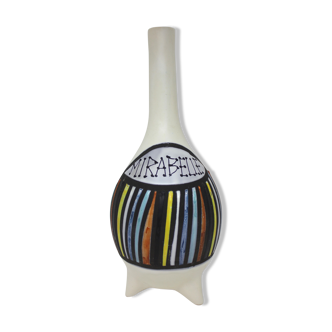 Mirabelle bottle by Roger Capron, 1950s