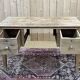 English flat desk in fir of the early twentieth century