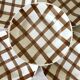 Deep plates Moulin de Loups gingham Glasgow model