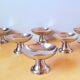 Stainless steel ice cream or dessert cups, 1970.