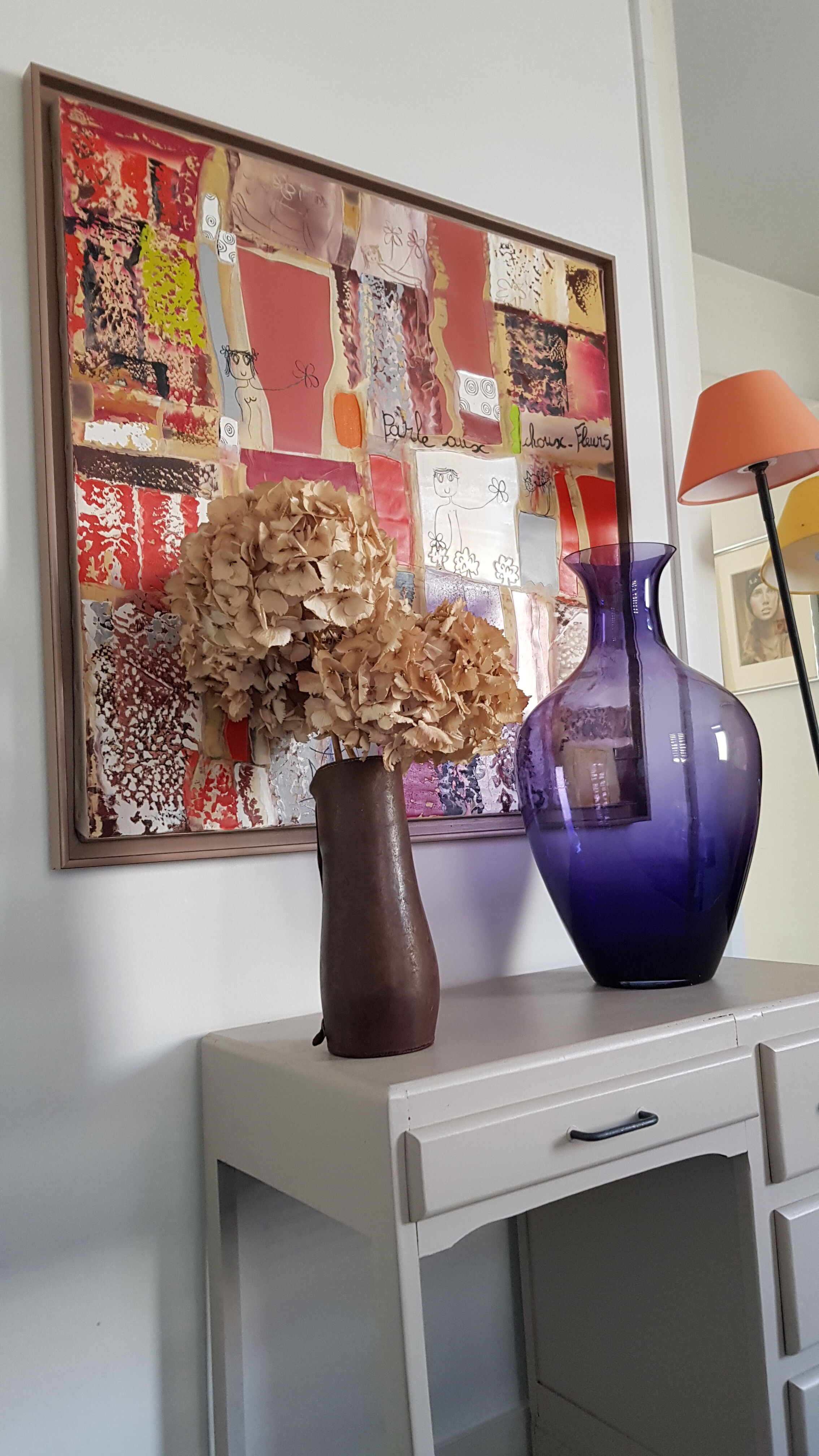Glass vase