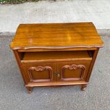 Louis XV wooden sideboard with 2-door TV cabinet