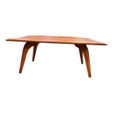 Scandinavian style wooden coffee table