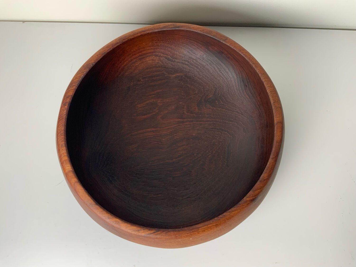 Teak salad bowl