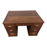 Walnut desk with drawers