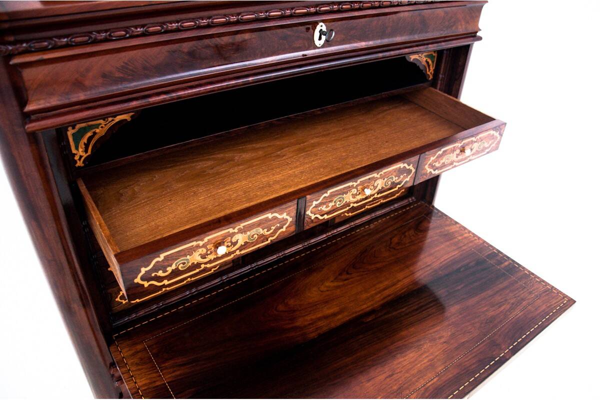 Ancient secretary, Northern Europe, circa 1860.