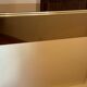 Bar, wooden counter, mirror and brass, 1970s