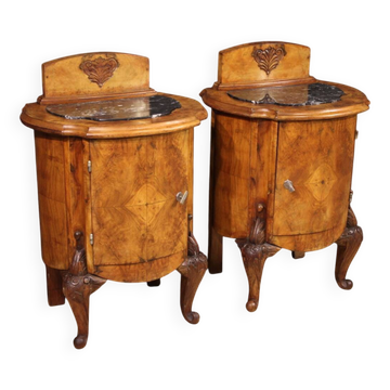 Pair of 20th Century Italian Nightstands