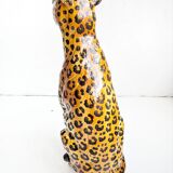 Ceramic cheetah statue from the 1970s.