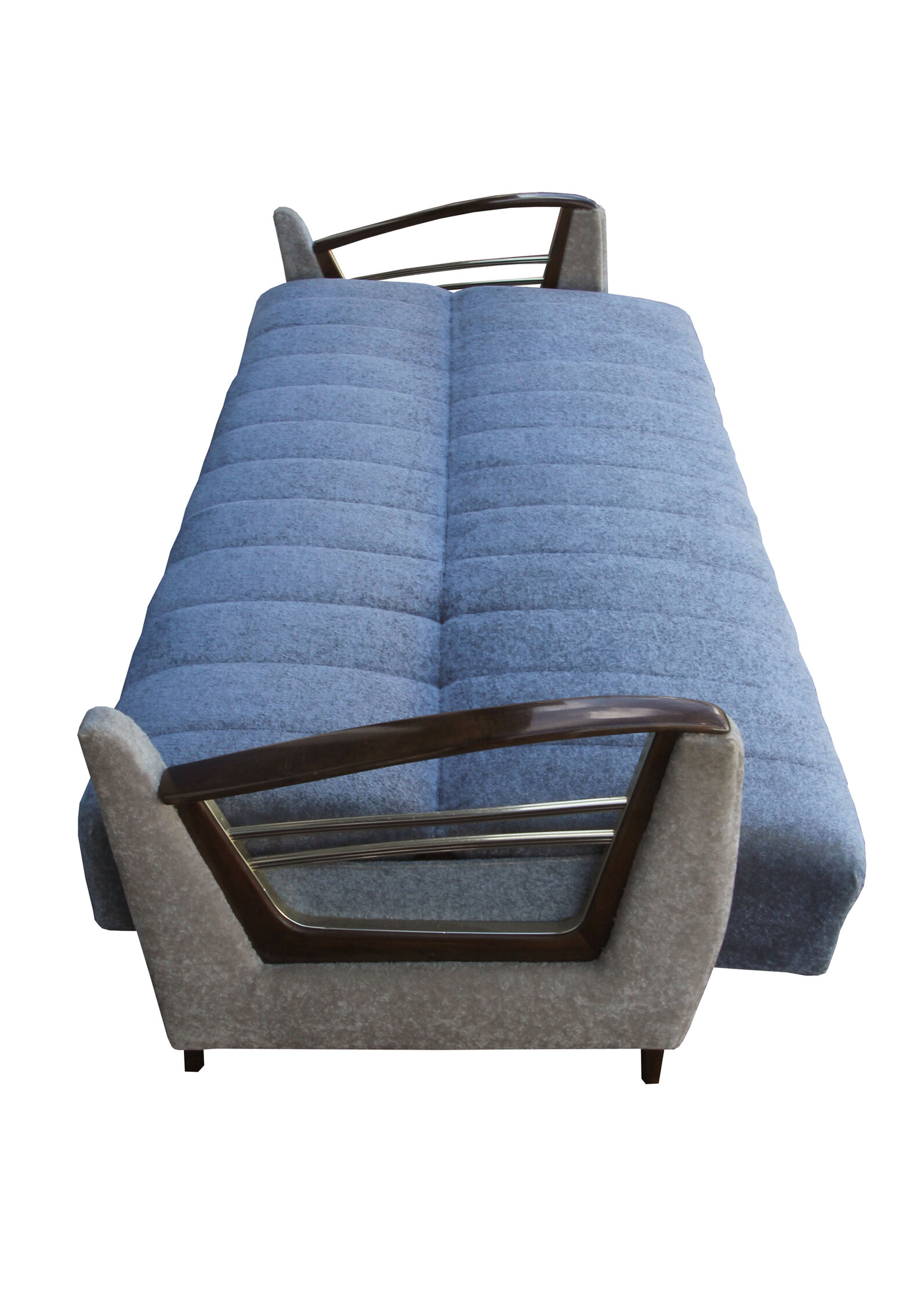 50s sofa in blue/beige