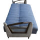 50s sofa in blue/beige