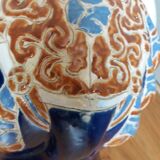 Ceramic elephant, signed