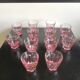 Ensemble de 12 verres rose translucides Arcoroc