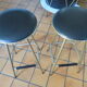 bar "cocktail Tambour" half-moon 50s/60s