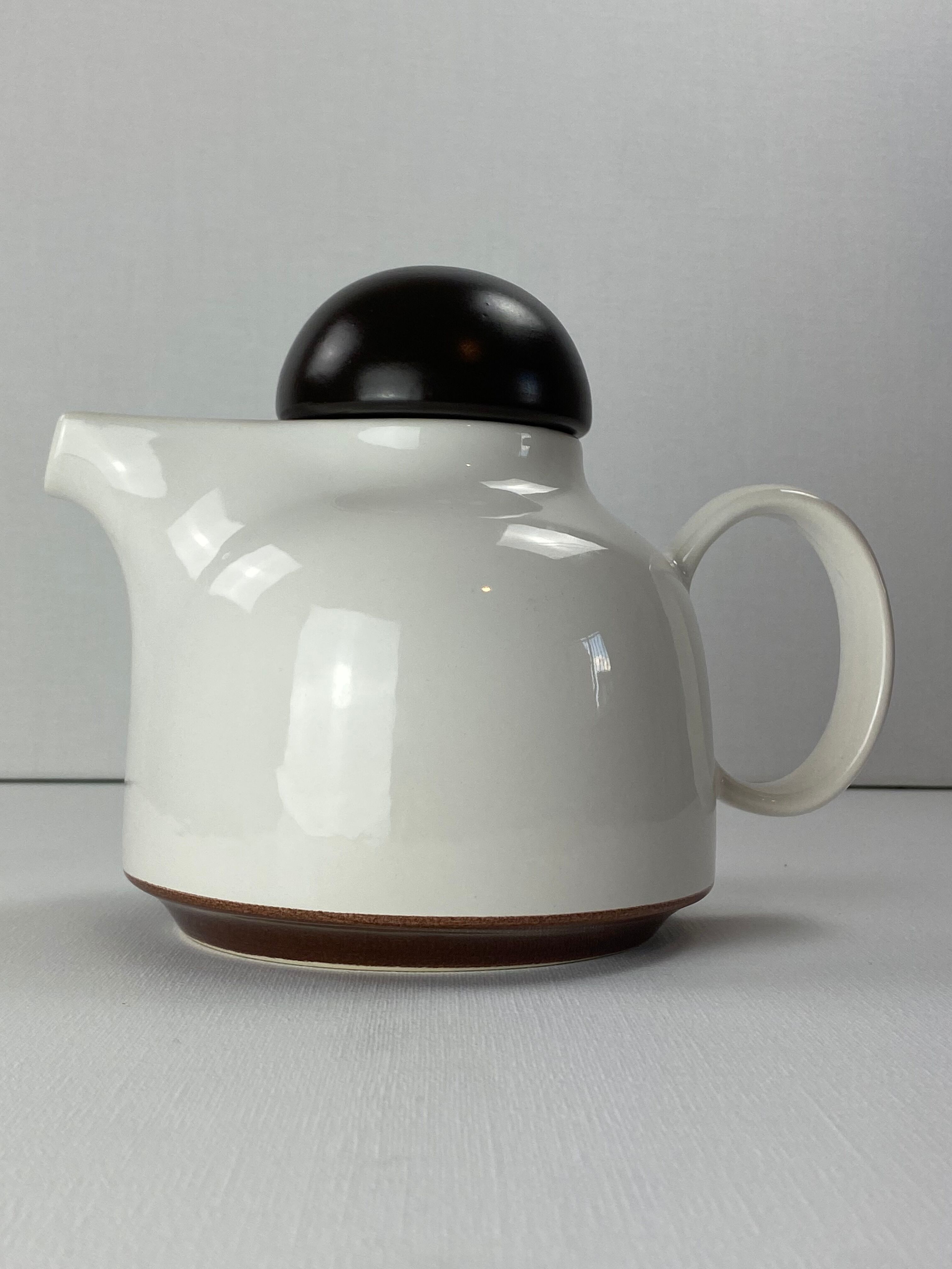 Teapot Coffee maker 1970 signed Gallo Nova Marone