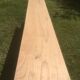 Pair of benches in oak and cherry 250x29x45
