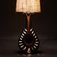 Large Fat Lava Ceramic Floor lamp by Walter Gerhards for West Germany 1970s