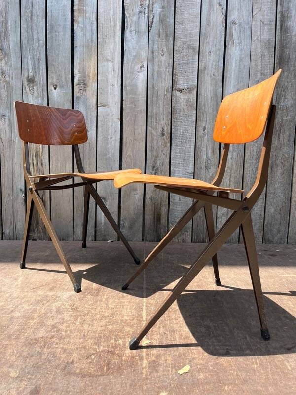 Vintage Marko Holland Spinstoel 102 – Marron Edition, 1960s
