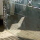 Venetian art deco brasserie mirror - 92x180cm