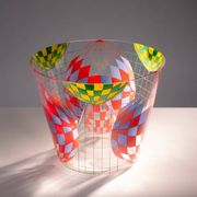 art glass object vase