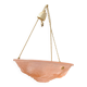 Suspension Art déco rose