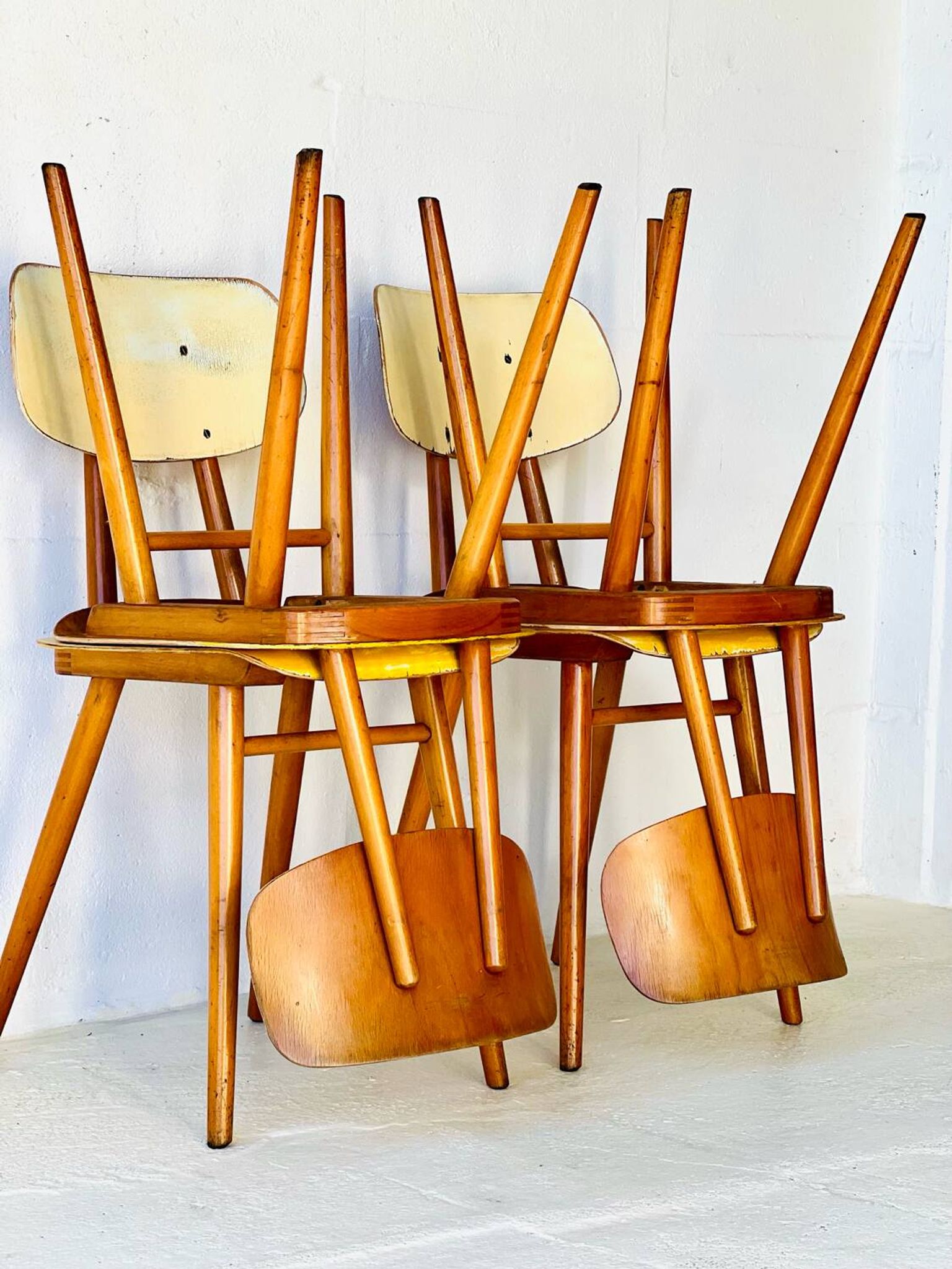 Bistro Chairs by Ton, 1950’