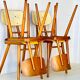 Chaises de bistrot par Ton, années 1950