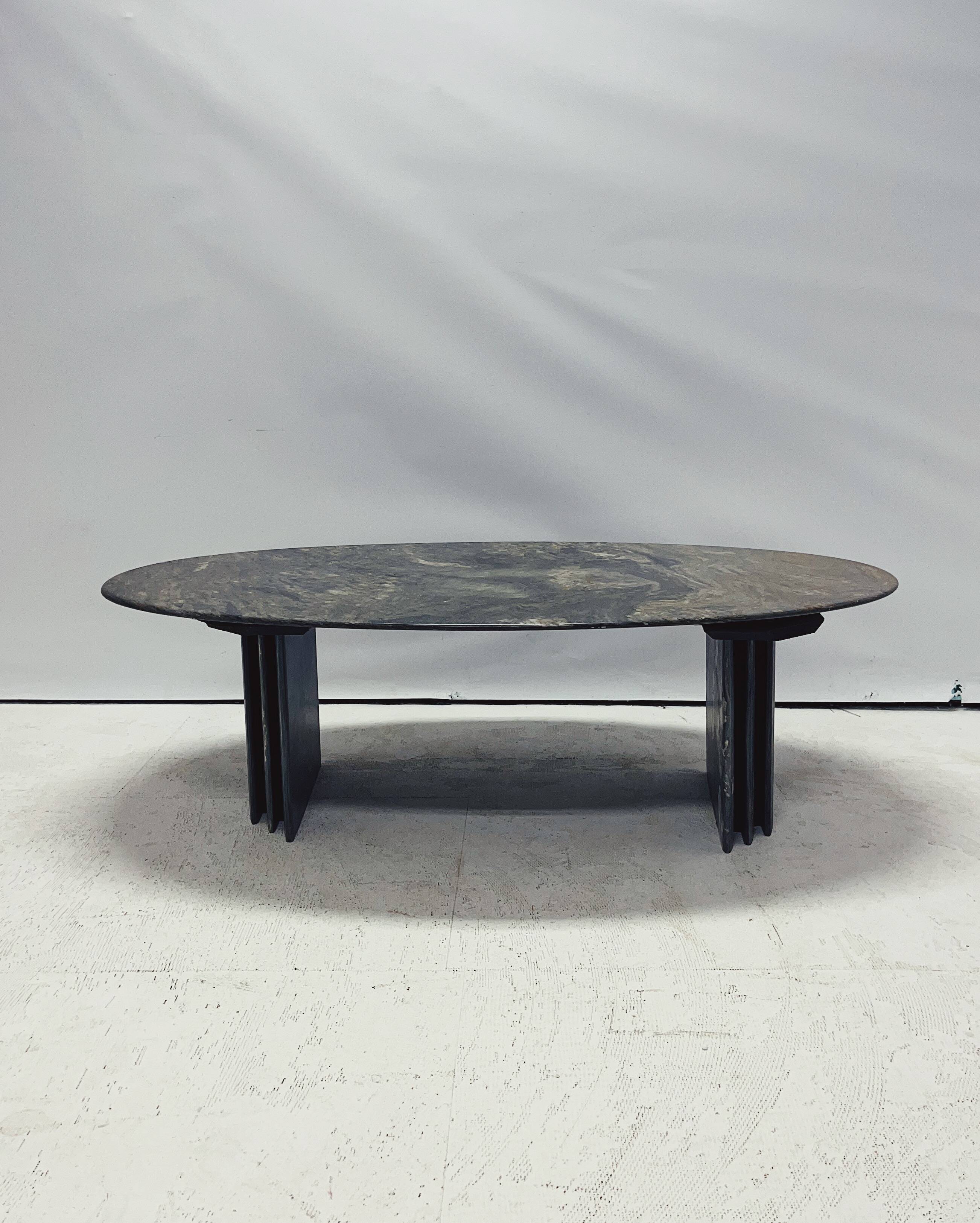 Oval Marble Coffee Table