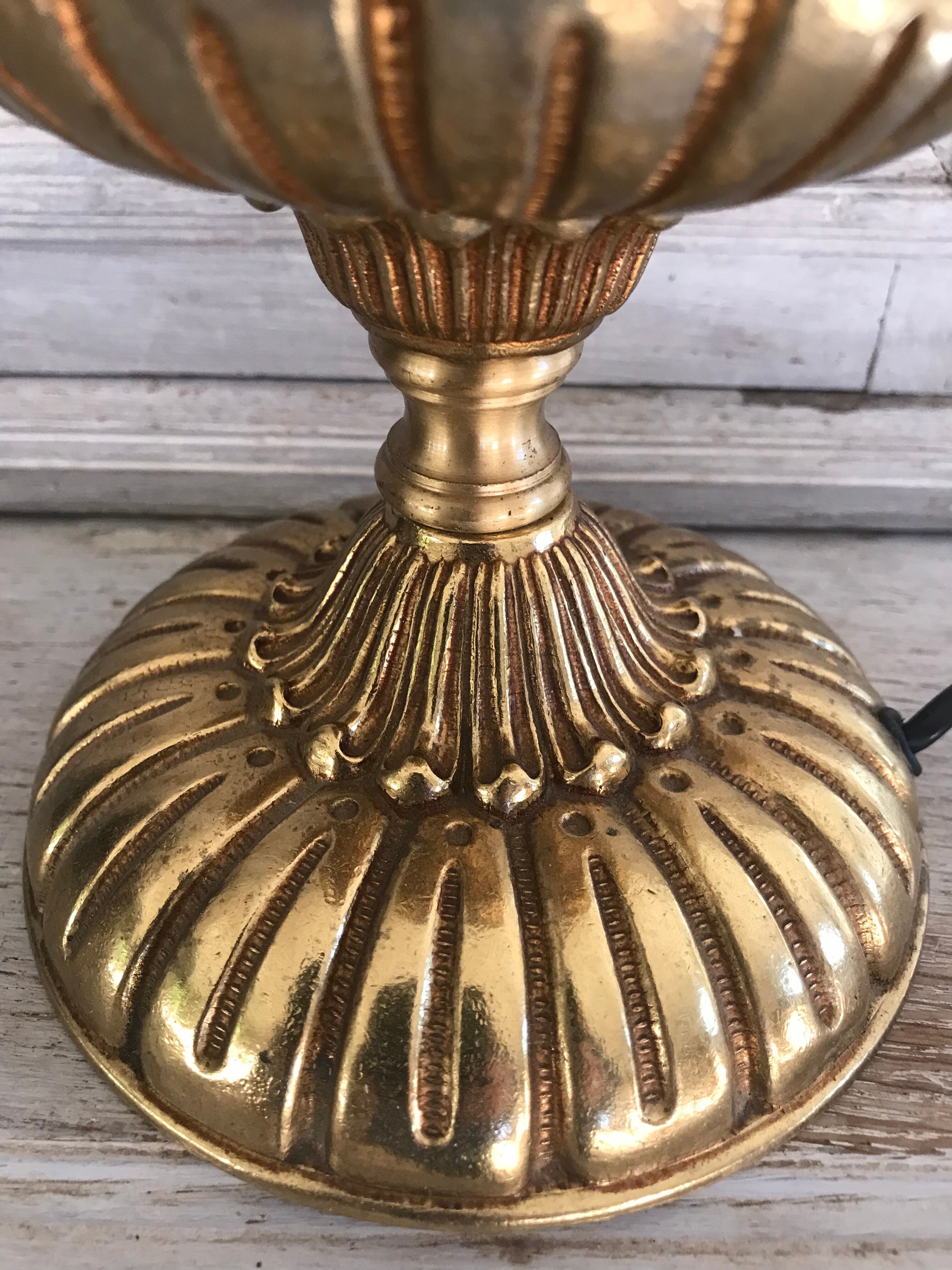 Vintage brass lamp