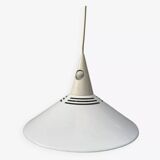 Pendant light 1980 white metal