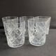 5 verres à whisky – Cristal taillé