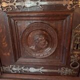 Grand antique neo-Renaissance buffet in carved oak – late 19th century