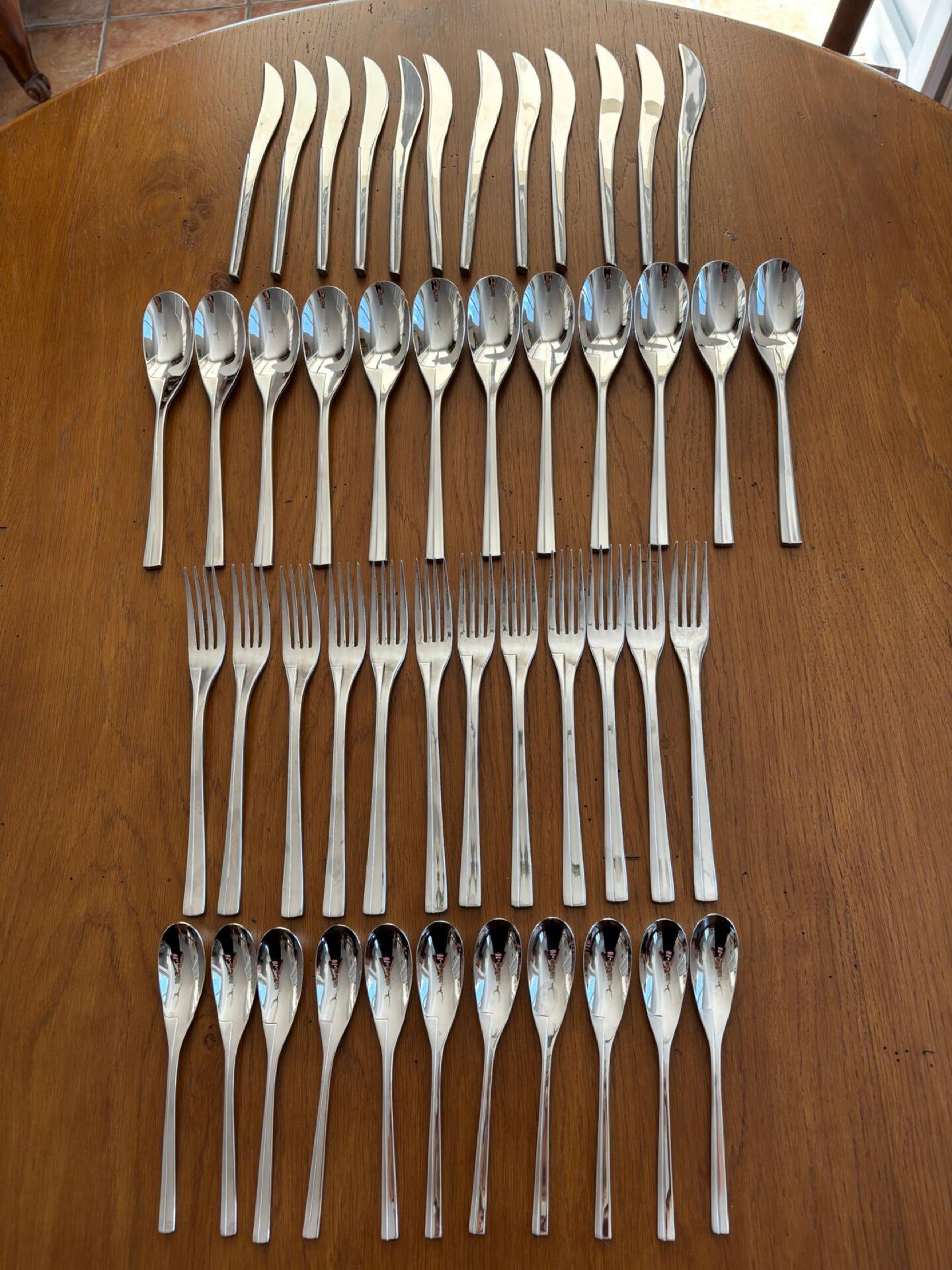 Exceptional Couzon household set Neuvième Art – 123 pieces – stainless steel 18/10